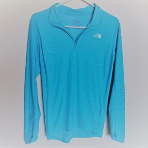 The North Face | Poly Micro-Stripe Half-Zip Top